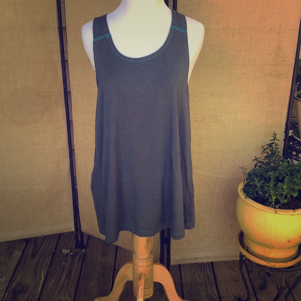 Grey Orange Theory Tank